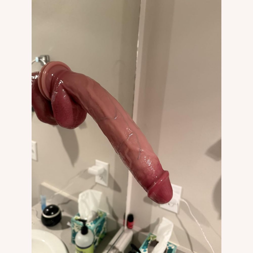 12 Inch Huge Thick Dildo Silicone Realistic Big Giant with Strong Suction Cup