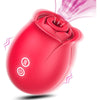 Rose Clitoral Suction Stimulator in Adorable Pink & Light Blue, Cute & Feminine Design (<40 dB)