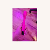 Sensual Clit Teaser Rechargeable Pinpoint Powerful Vibrator with LCD Screen Display