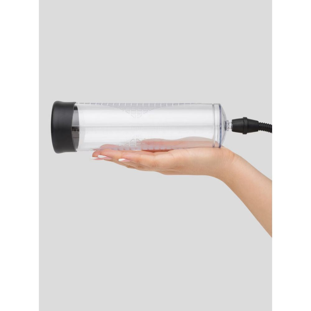 Manual Vacuum Penis Pump with 3 Sleeve Sizes, Ergonomic Grip & Clear Measurement Tube