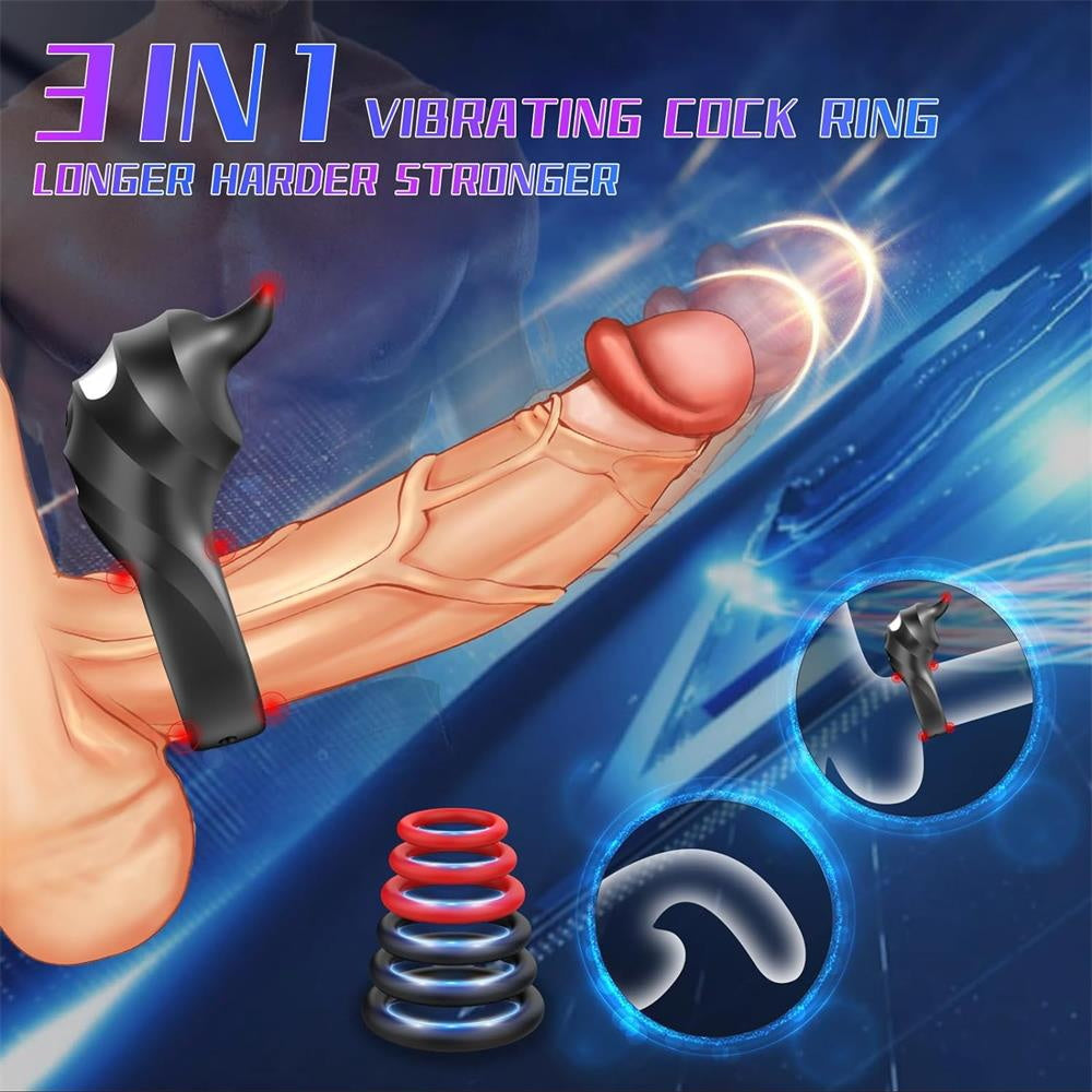 Devil - Vibrating Cock Ring Adult Sex Toys