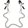 Adjustable BDSM Metal Nipple Clamps with Chain – Breast Teasing Toys for Couples & Women