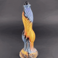 Phoenix - Twisted Unicorn Worship Animal Texture 7 Thrusting Vibrating Big Sucker Monster Dildo 10.23 Inch