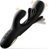 Flutter Bunny Rechargeable Silicone Flickering Rabbit Vibrator #Clit Rubbing #Fingering #Cunnilingus