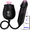 Rose Toy with Thrusting G Spot Vibrator & 10 Sucking Modes (<50 dB) #Breast Sucking #Clit Rubbing #POV