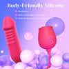Rose Toy with Thrusting G Spot Vibrator & 10 Sucking Modes (<50 dB) #Breast Sucking #Clit Rubbing #POV