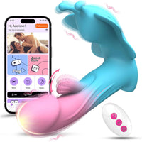 Wearable Butterfly Panty Vibrator – Triple Stimulation, Ergonomic Design, Long-Distance Partner Interaction