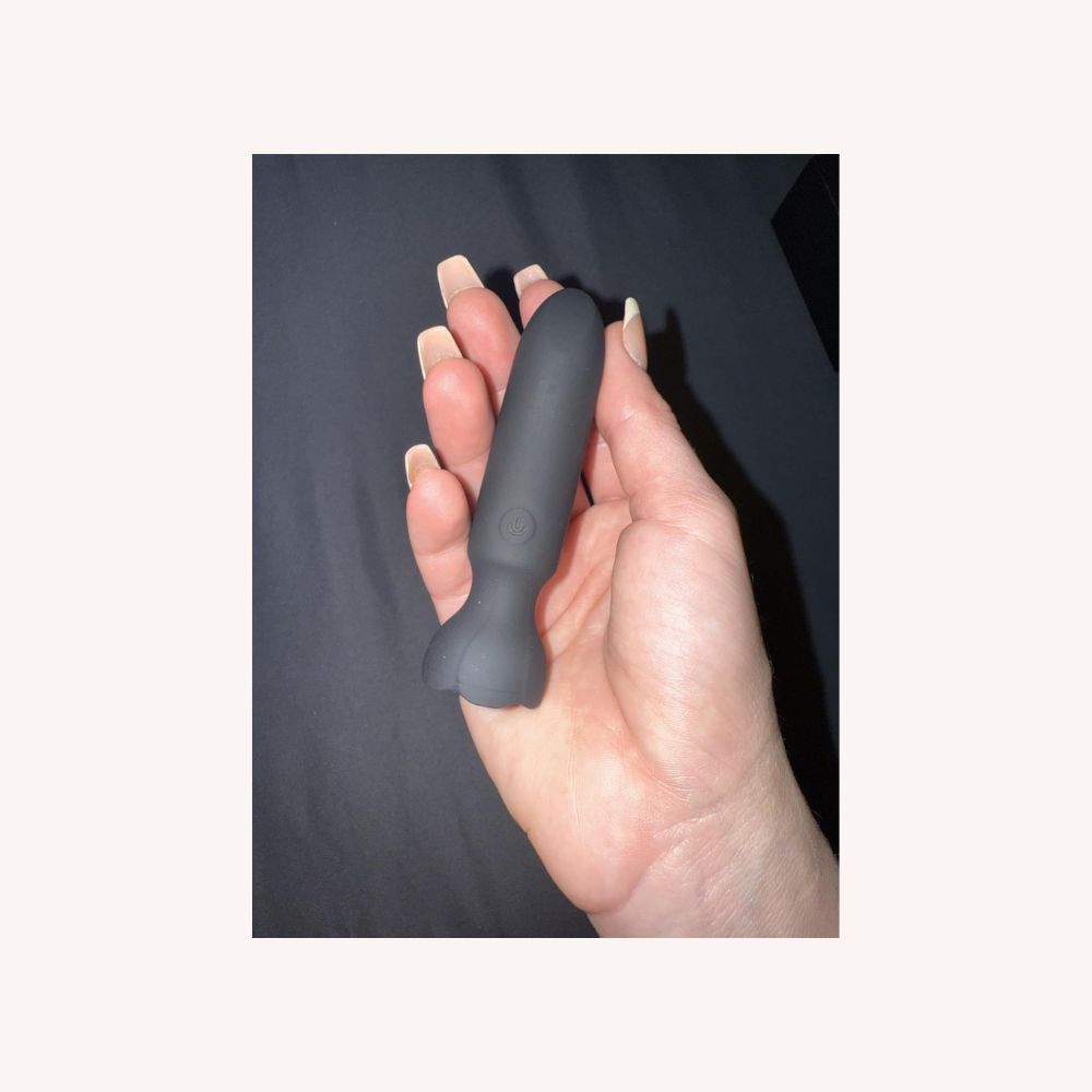 App Controlled Rechargeable Silicone Mini Bullet Vibrator (<45 dB) #Hold The Moan #Orgasmic Contractions #Real Orgasm