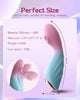 First Insertable Suction Vibrator Dual Stimulation - Adjustable 9 Modes, Compact, Quiet