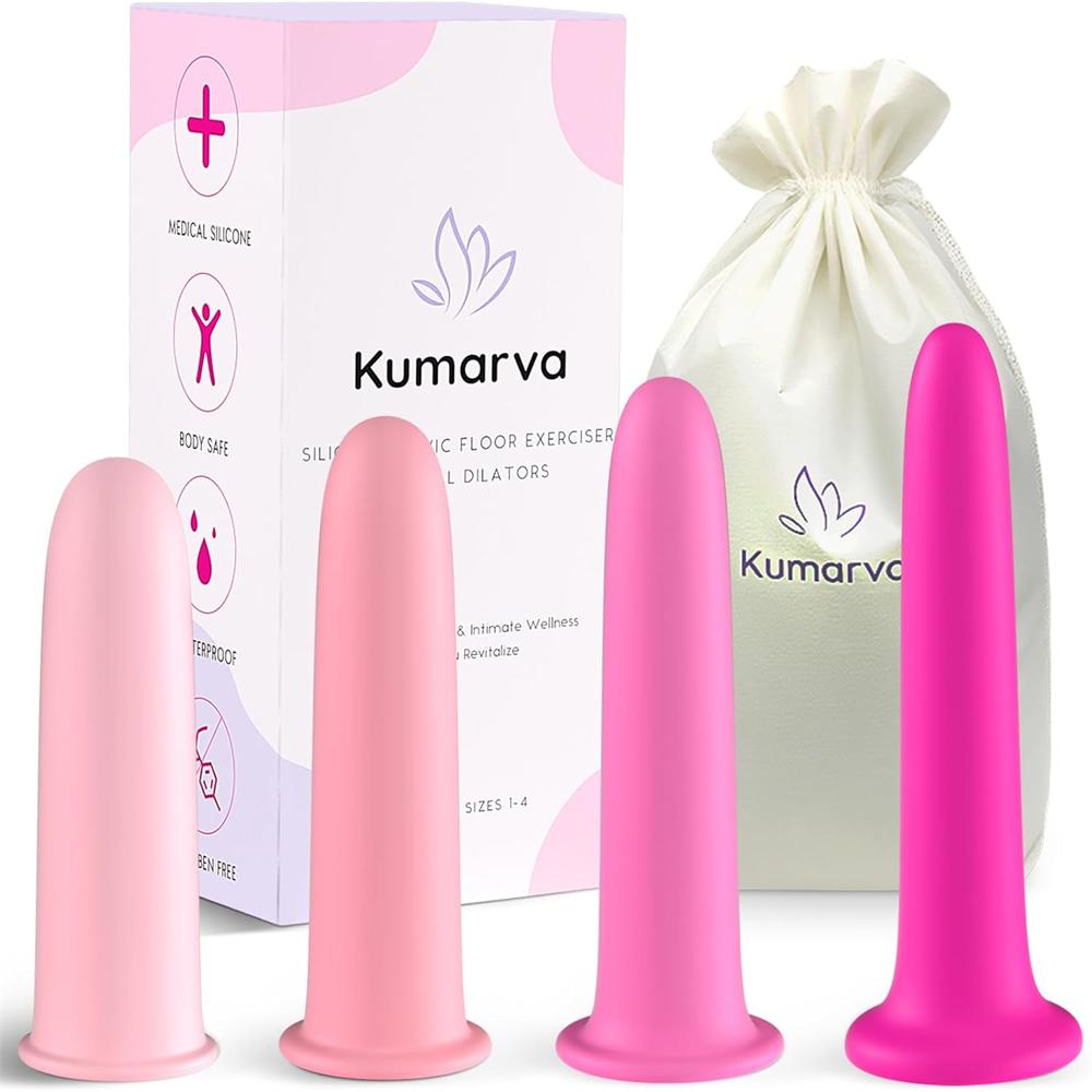 Pillow Soft Dilator - Silicone Pelvic Floor Dilator - 4pcs Set