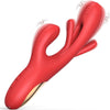 Flutter Bunny Rechargeable Silicone Flickering Rabbit Vibrator #Clit Rubbing #Fingering #Cunnilingus
