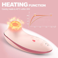 Next - Luxurious Heating Pulse Pure Sucker App Control Vibrator with Soft Skin-Like Suction