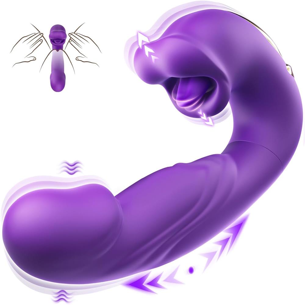 JOI G Spot Vibrator – Clit Licking Tongue, Thrusting & Waterproof with Adjustable Modes (≤40 dB) #POV #Amateur #Girls Finishing The Job