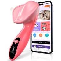 Smart APP Controlled 9 Powerful Vibrating Modes with LCD Display Clitoral Vibrator