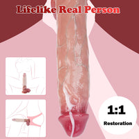 12 Inch Huge Thick Dildo Silicone Realistic Big Giant with Strong Suction Cup