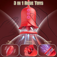 Clitoris Vagina Suction Pussy Pump Tongue Vibrators for Women Quick Sexual Pleasure