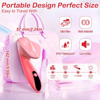 Smart APP Controlled 9 Powerful Vibrating Modes with LCD Display Clitoral Vibrator
