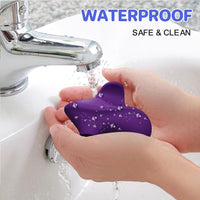 Precision Finger Vibrator - 10 Suction Modes, Lightweight, Cute Heart Design