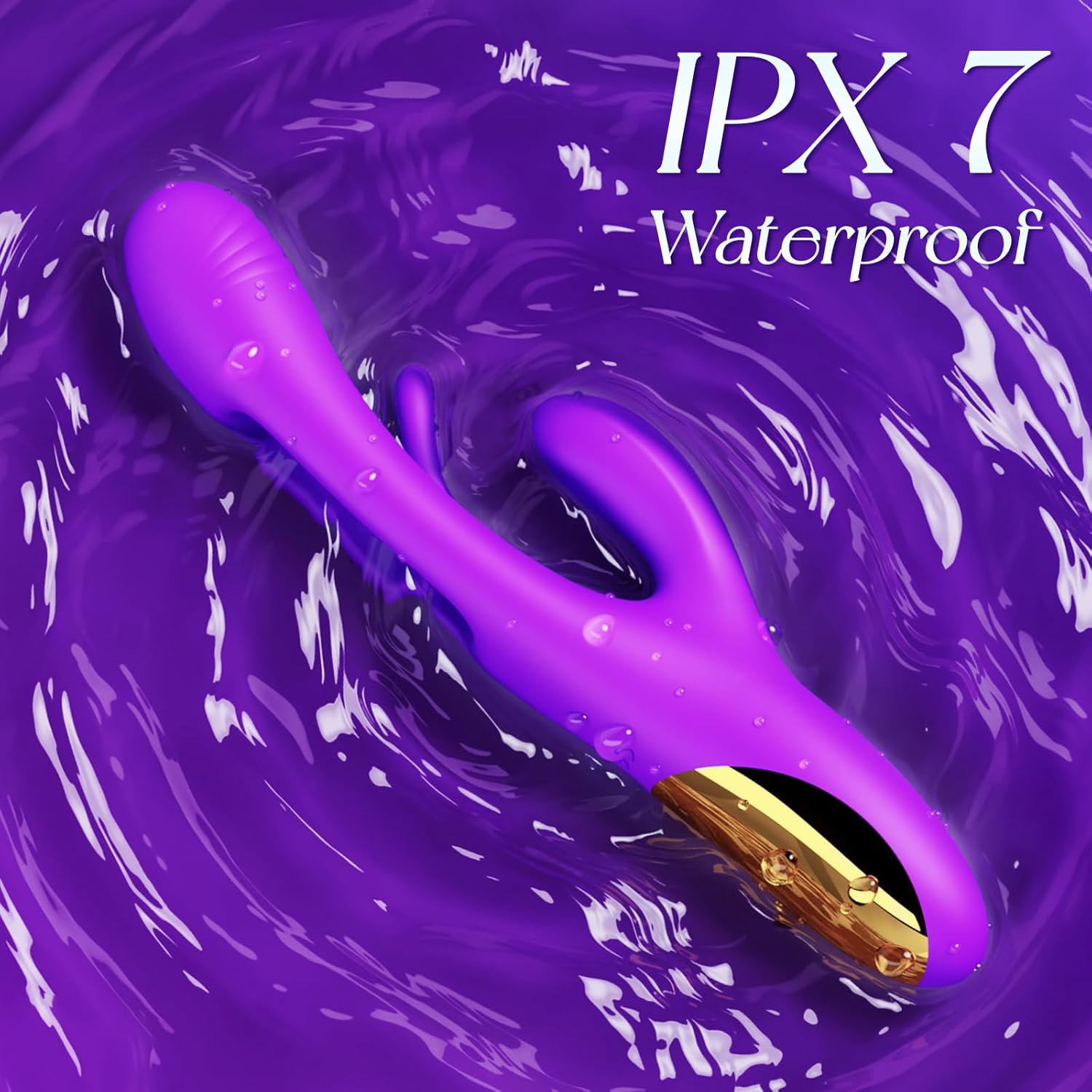 Flutter Bunny Rechargeable Silicone Flickering Rabbit Vibrator #Clit Rubbing #Fingering #Cunnilingus