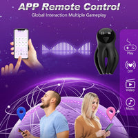 Octopus Tentacles 360° Surround Stimulation Glans Stroker with APP Control 10 Vibration