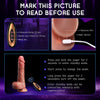 Remote Control Dildo Vibrator 8.4