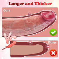 12 Inch Huge Thick Dildo Silicone Realistic Big Giant with Strong Suction Cup