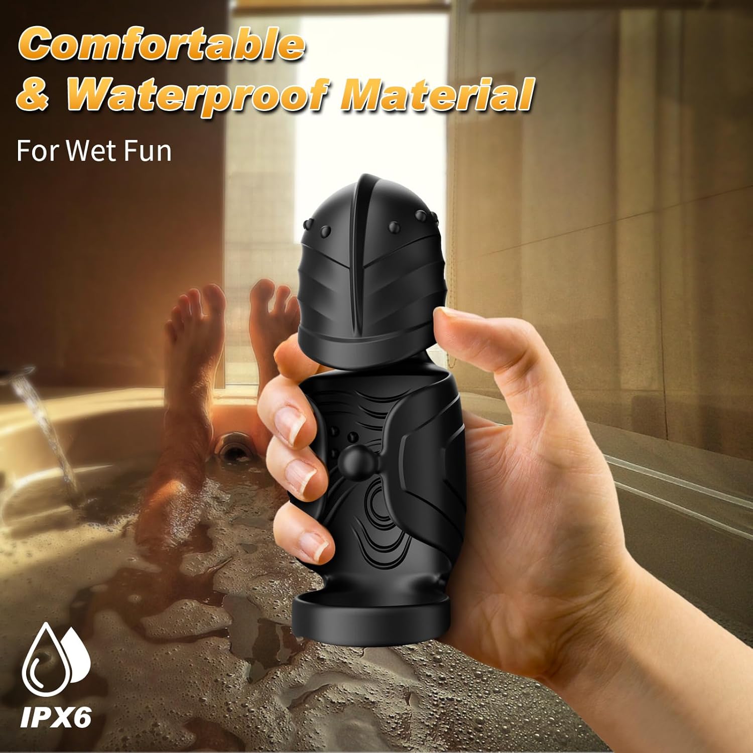 Sub/Dom Play Edge - 360° Swing Glans Training Dual Stimulation Penis Shaft Vibrator