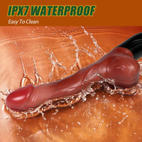 Darling Vibe 9.8" Thrusting Dildo - Soft, Hands Free, Lifelike & Remote Fun in Any Position