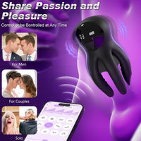 Octopus Tentacles 360° Surround Stimulation Glans Stroker with APP Control 10 Vibration