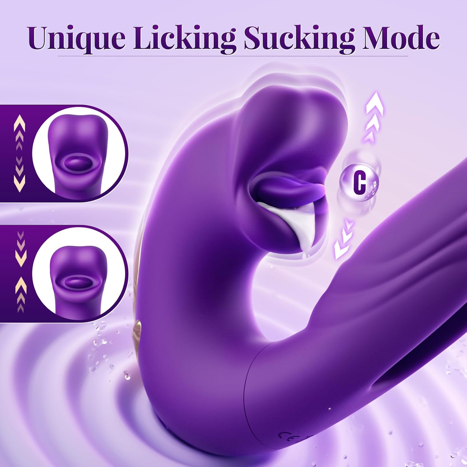 JOI G Spot Vibrator – Clit Licking Tongue, Thrusting & Waterproof with Adjustable Modes (≤40 dB) #POV #Amateur #Girls Finishing The Job