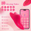 App Cellphone Wearable Vibrating Panties - Detachable Magnetic Heart Keeps It In Place, Kinky Game Nights (<40 dB)