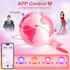 Smart APP Controlled 9 Powerful Vibrating Modes with LCD Display Clitoral Vibrator