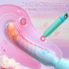 Dual Wand Massager & Bullet Vibrator Set - 7 Modes, Heating, Quiet, Waterproof & Body-Safe Silicone