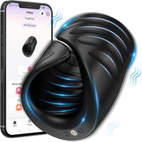 Pulse - Hands Free Cock Training Penis Sleeve & Head Vibrator with Adjustable Grip & DIY Stimulation