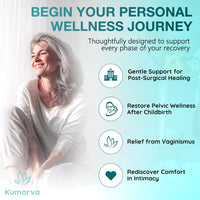 Pillow Soft Dilator - Silicone Pelvic Floor Dilator - 4pcs Set