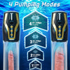 Intelligent Voice Control Penis Vacuum Pump with 4 Training Pressure & 4 Suction Modes #happenis
