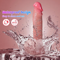 Power Pounder 8.7" Realistic Thrusting G Spot Vibrator – Heating, Multiple Modes & Suction Base (<50 dB)