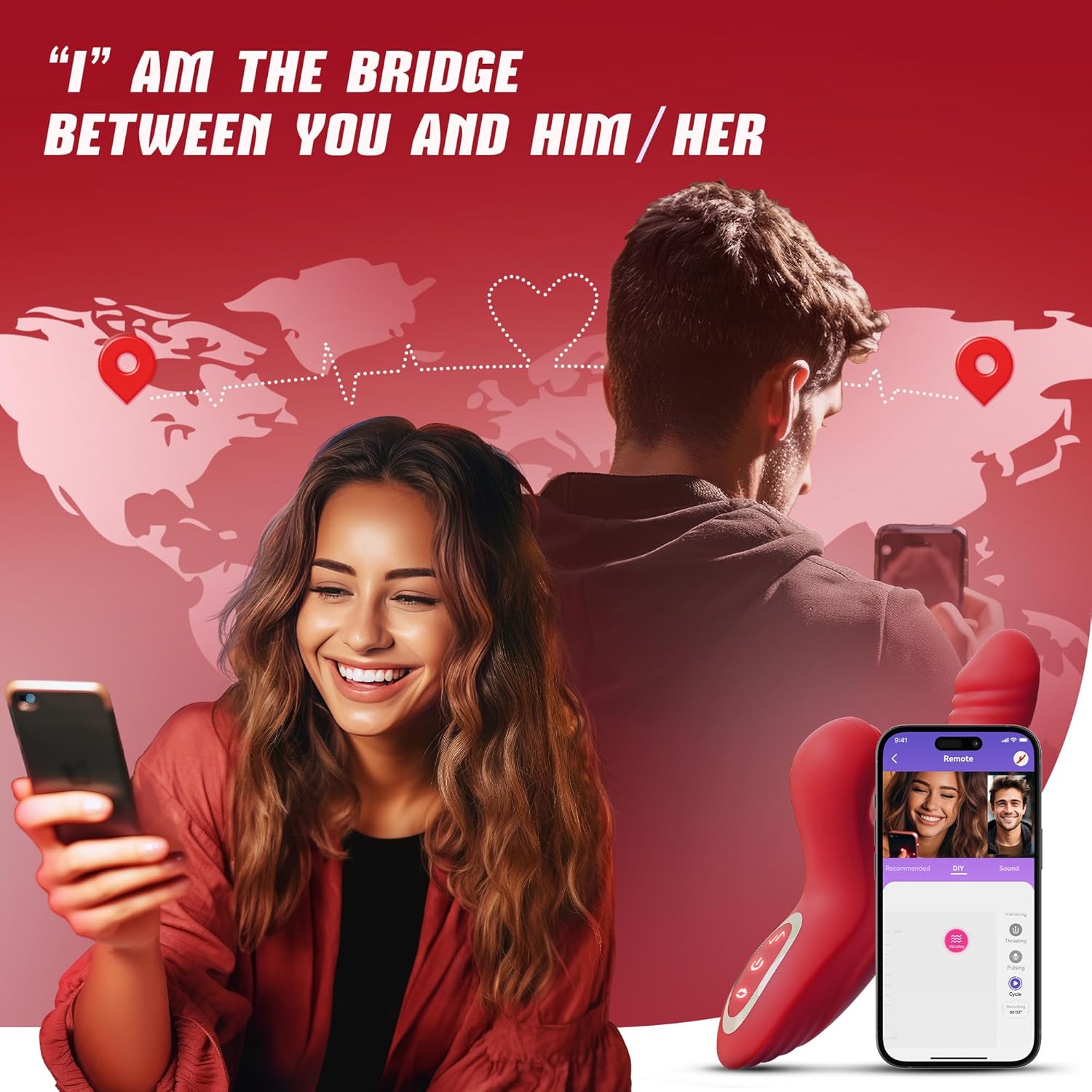 Rabbit Vibrator with Triple Stimulation: Suction, Pulsing & Vibration (≤50 dB) #Foreplay #Bathroom