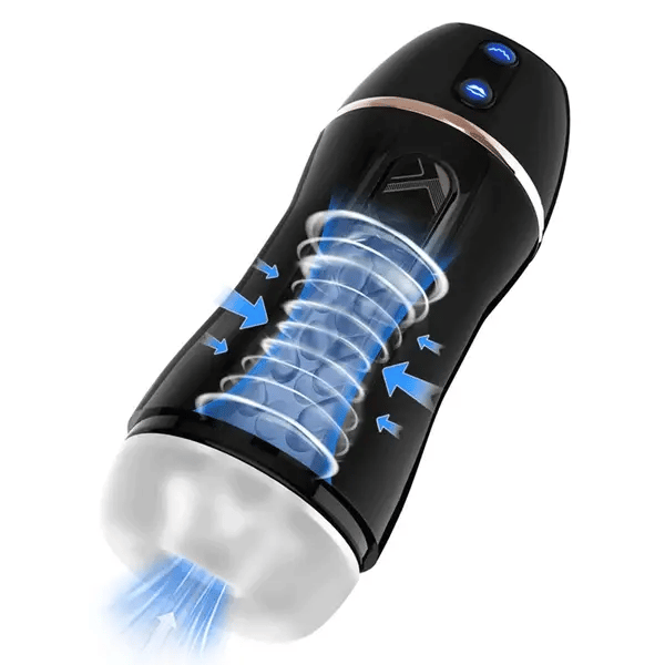 KAI 2 Automatic Sucking Throat Fuck "Ferrari" Male Masturbator with Tightly Enclosing Suction Sensation (≤55 dB)