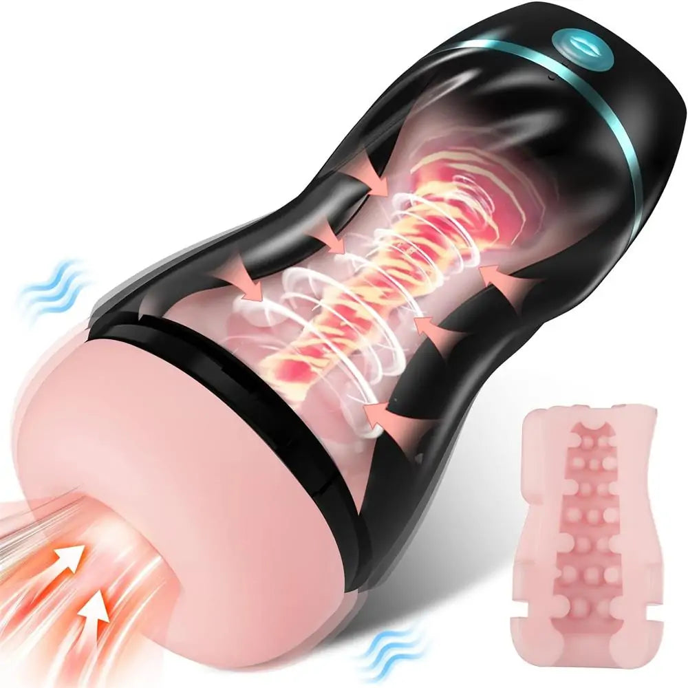 KAI 2 Automatic Sucking Throat Fuck "Ferrari" Male Masturbator with Tightly Enclosing Suction Sensation (≤55 dB)