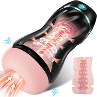 KAI 2 Automatic Sucking Throat Fuck "Ferrari" Male Masturbator with Tightly Enclosing Suction Sensation (≤55 dB)