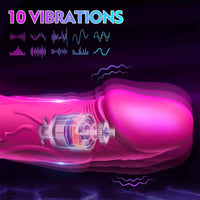KURVE - Slight Upwarping Realistic Dildo Vibrator for Women 9 Inch