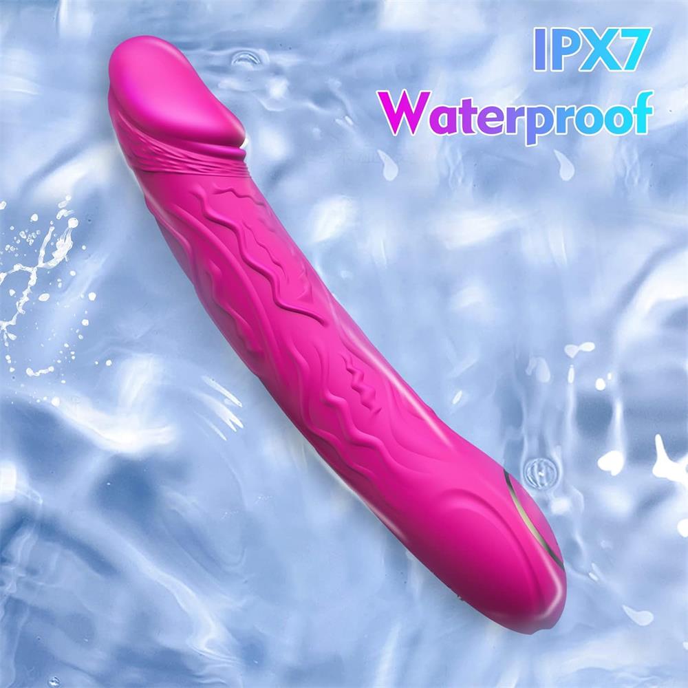 KURVE - Slight Upwarping Realistic Dildo Vibrator for Women 9 Inch