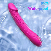 KURVE - Slight Upwarping Realistic Dildo Vibrator for Women 9 Inch