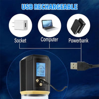 Vacuum Erection Device with 8 Pressure Levels for Daily ED Therapy & Erection Rehabilitation