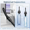 Remote Control Reusable 9 Holes Anal Douche Bottle for Colon Cleanse Men