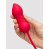 Rose Tongue Licking with Thrusting Egg Vibrator (≤35 dB) - App or Partner Can Control Remotely, Small But Powerful #Pussy Licking