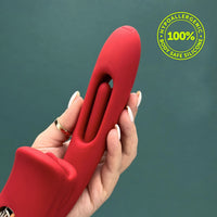 Amara - G Spot Flapping Vibrator with Kissing Function & Licking Tongue #Cunnilingus #Girls Playing #Lesbian