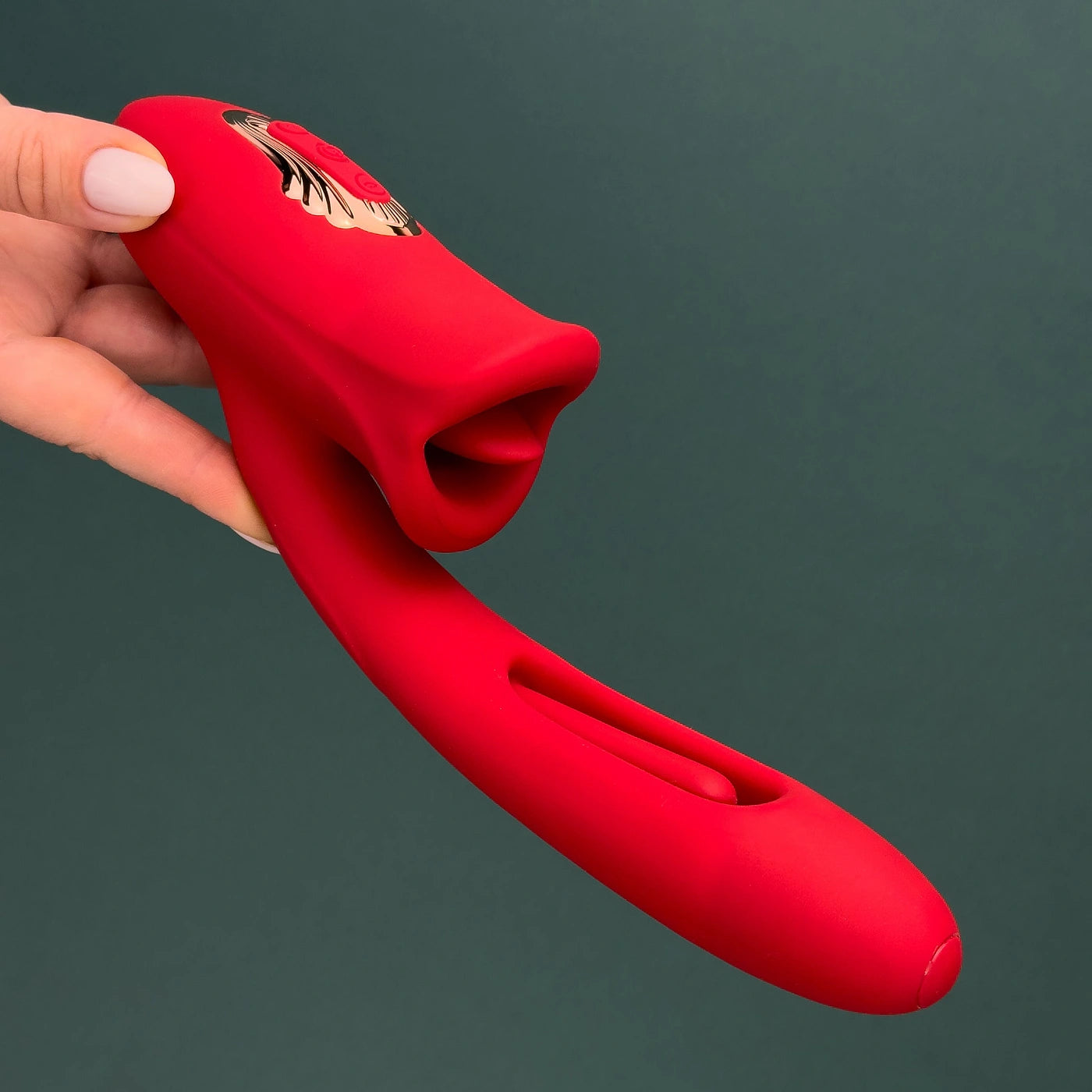 Amara - G Spot Flapping Vibrator with Kissing Function & Licking Tongue #Cunnilingus #Girls Playing #Lesbian