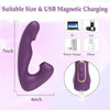 G-Spot Vibrator with Flapping, Clitoral Suction & G Spot Vibration